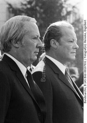 Britischer Premierminister Heath in Bonn 1971