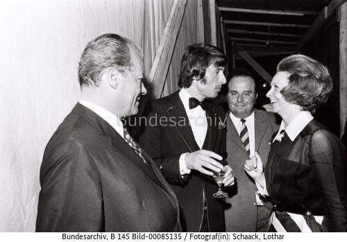 Bundeskanzler Brandt: Sommerfest im Bundeskanzleramt 1970