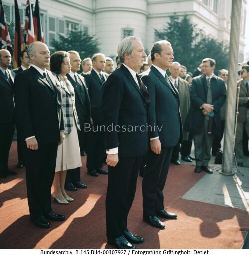 Britischer Premierminister Heath in Bonn 1971