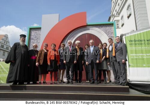 Eröffnung der "Weltausstellung Reformation. Tore der Freiheit" 2017