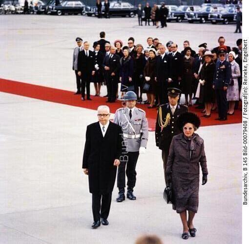 Niederländische Königin Juliana in Köln 1971