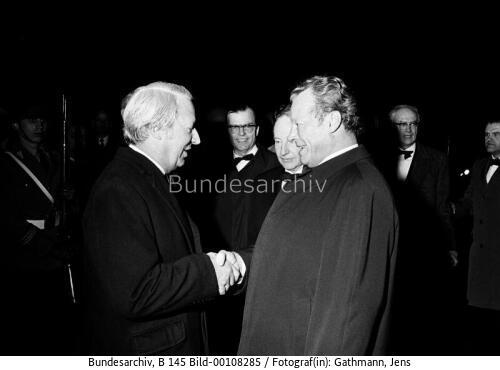 Britischer Premierminister Heath in Bonn 1971