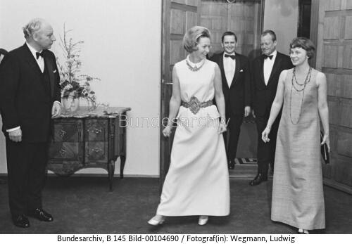 Schwedischer Ministerpräsident Palme in Bonn 1970