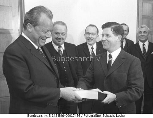 Bericht der Mitbestimmungskommission für Bundeskanzler Brandt 1970