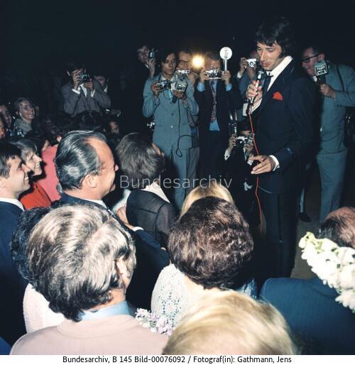 Bundeskanzler Brandt: Sommerfest im Bundeskanzleramt 1970