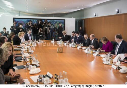 Kabinettssitzung 2018