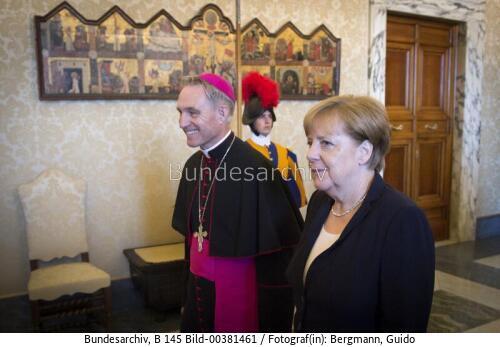 Bundeskanzlerin Angela Merkel im Vatikan 2017