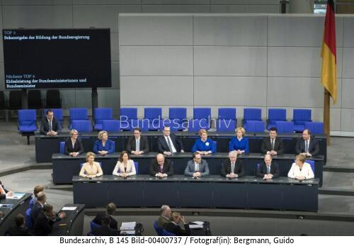 Vereidigung der Mitglieder des Bundeskabinetts 2018