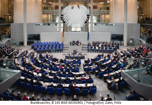 Konstituierende Sitzung des 19. Deutschen Bundestages 2017