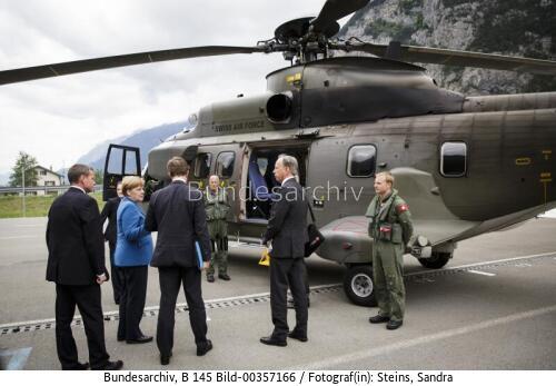 Bundeskanzlerin Angela Merkel in der Schweiz 2016