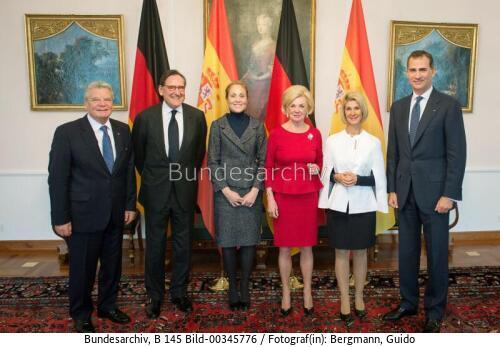 Spanischer König Felipe VI. in Berlin 2015