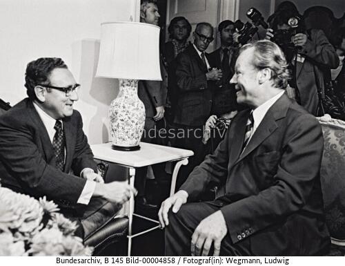 USA, Besuch Willy Brandt, Kissinger