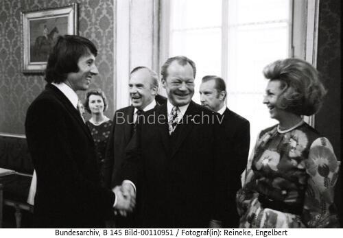Bundeskanzler Brandt in Österreich 1972