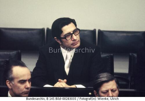 BM Werner Maihofer 1972