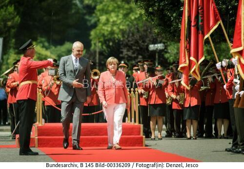 Bundeskanzlerin Angela Merkel: Balkan-Reise 2015