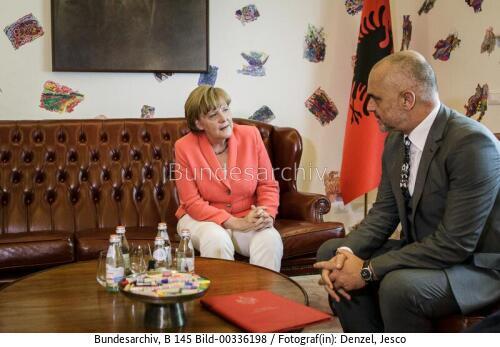 Bundeskanzlerin Angela Merkel: Balkan-Reise 2015