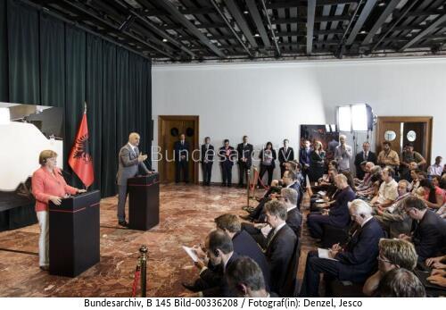 Bundeskanzlerin Angela Merkel: Balkan-Reise 2015