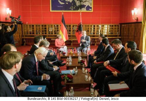 Bundeskanzlerin Angela Merkel: Balkan-Reise 2015