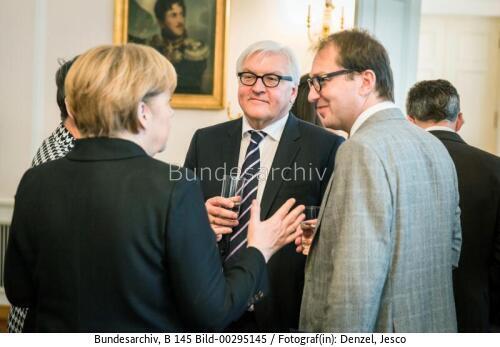 Bundeskanzlerin Angela Merkel, BM Alexander Dobrindt und AM Frank-Walter Steinmeier 2013