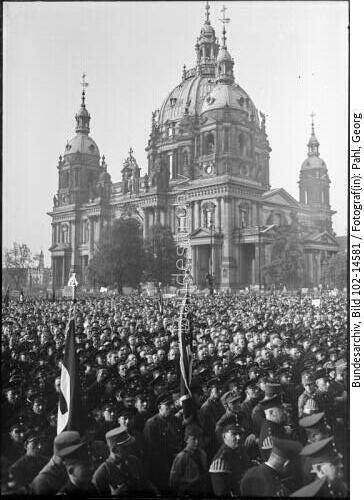 Berlin, NSBO-Kundgebung