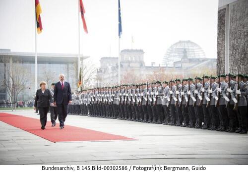 Albanischer Ministerpräsident Rama in Berlin 2014