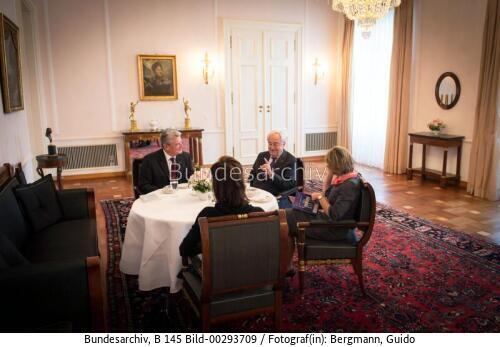 Bundespräsident Gauck empfängt Cees Nooteboom 2013