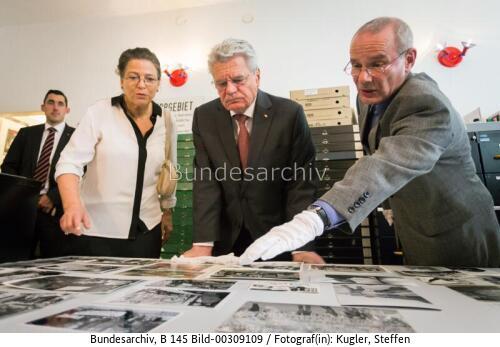 Bundespräsident Gauck besucht Robert-Havemann-Gesellschaft 2014