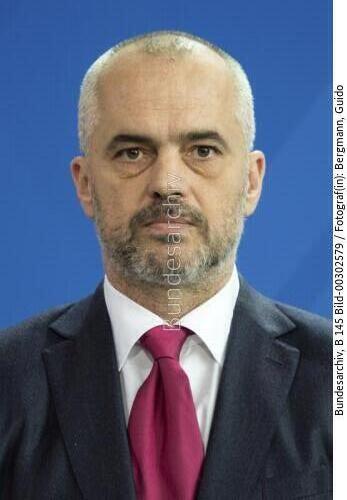 Albanischer Ministerpräsident Rama in Berlin 2014