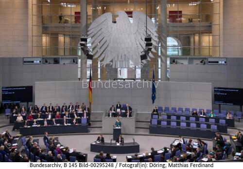 Bundestagssitzung / Regierungserklärung 2013