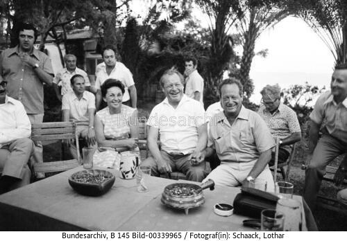 Bundeskanzler Willy Brandt in Israel 1973