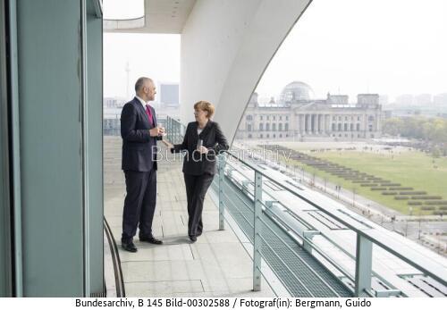 Albanischer Ministerpräsident Rama in Berlin 2014