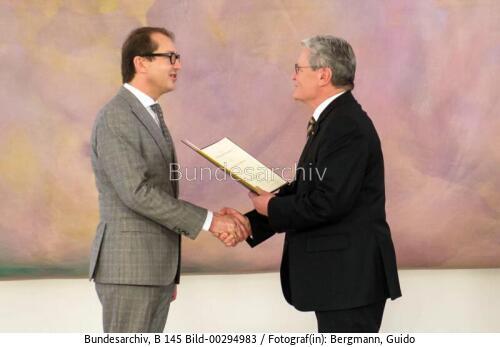 Ernennung der Mitglieder des Bundeskabinetts 2013