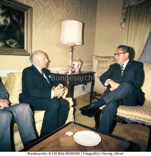 BM Walter Scheel in den USA 1973