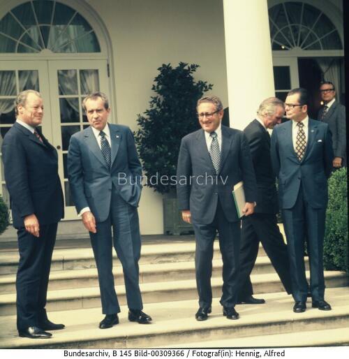 Bundeskanzler Willy Brandt in den USA 1973