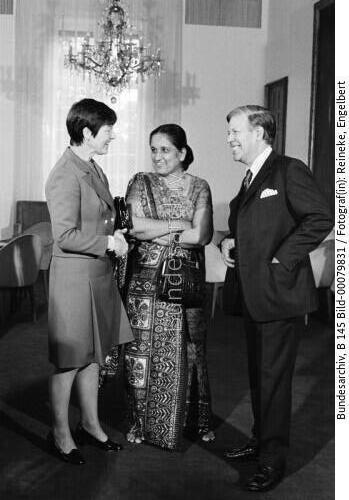 <span class="match">Sri Lanka</span>s Ministerpräsidentin Bandaranaike in Bonn 1974