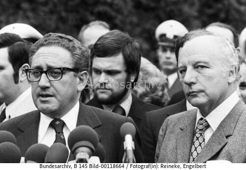 US-Außenminister Kissinger in Erftstadt 1974