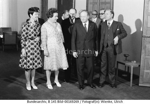 Österreichischer Bundeskanzler Kreisky in Bonn 1975
