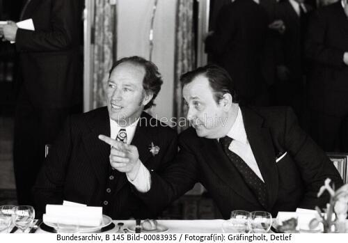 Kanadischer PM Trudeau in Bonn 1975