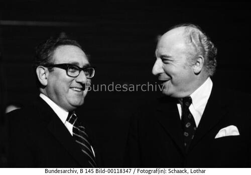 US-Außenminister Kissinger in Bonn 1974