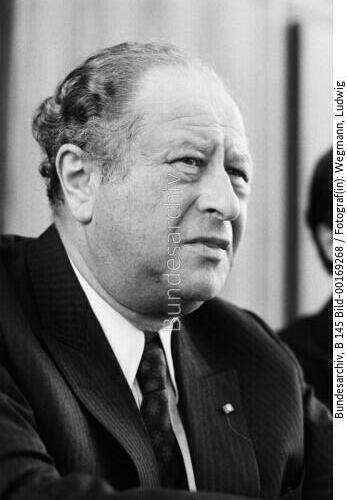 Österreichischer Bundeskanzler Kreisky in Bonn 1975