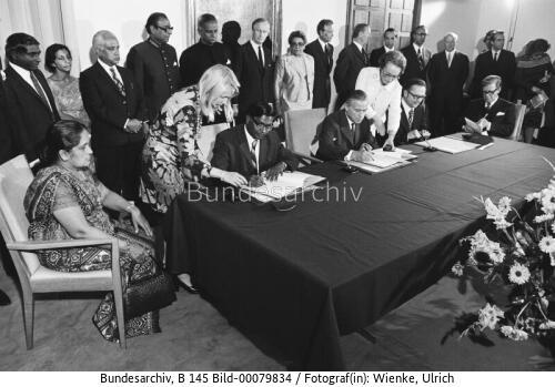 <span class="match">Sri Lanka</span>s Ministerpräsidentin Bandaranaike in Bonn 1974