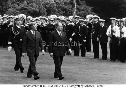 Österreichischer Bundeskanzler Kreisky in Bonn 1975
