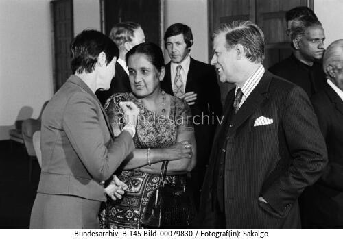 <span class="match">Sri Lanka</span>s Ministerpräsidentin Bandaranaike in Bonn 1974