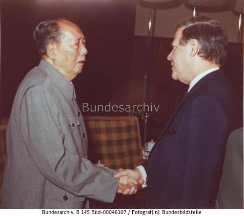 Bundeskanzler Schmidt in China 1975