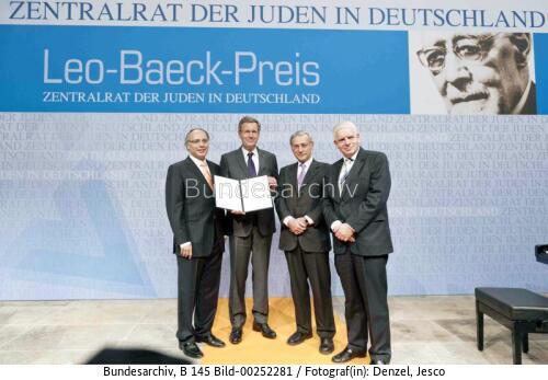 Bundespräsident Wulff erhält Leo-Baeck-Preis 2011