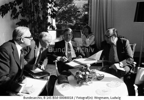 Britischer Prermierminister Wilson in Hamburg 1975