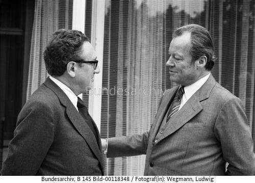 US-Außenminister Kissinger in Bonn 1974