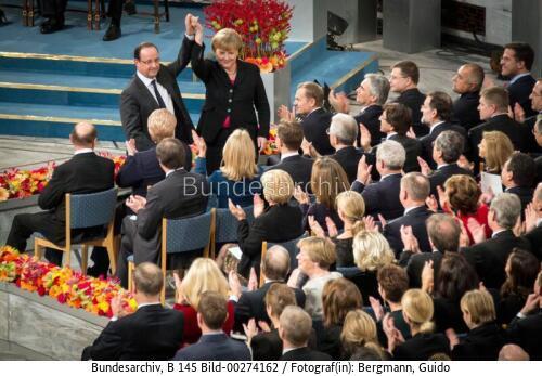 Verleihung des Friedensnobelpreises an die Europäische Union 2012