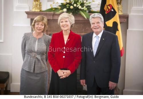 Bundespräsident Gauck: Mittagessen zu Ehren von Friede Springer 2012
