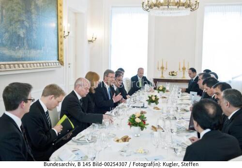 Tadschikischer Präsident Rahmon in Berlin 2011